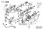 Bosch 0 603 161 203 Psb 680-2 Percussion Drill 230 V / Eu Spare Parts